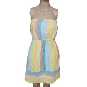 Billabong | Strapless Striped Summer Dress